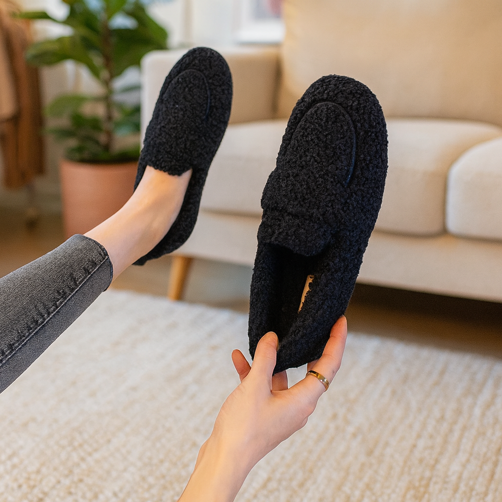 Caldotte™ – Pantofole invernali ultra morbide con interno caldo